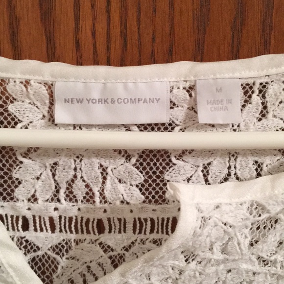 New York & Co white tank top - Picture 3 of 5